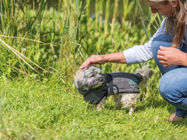 TRIXIE Hunde-Bademantel Frottee